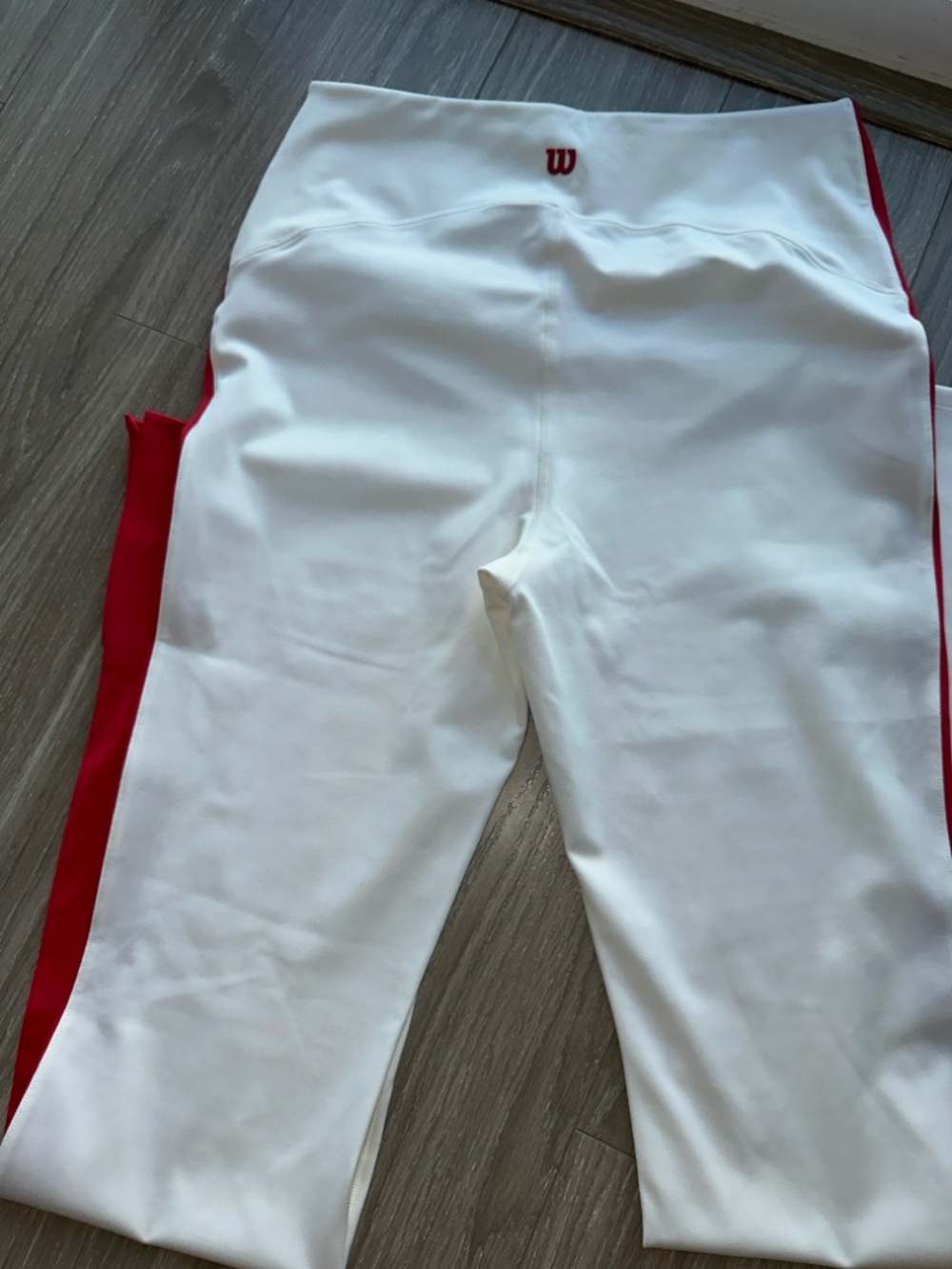 Wilson White and Red Athletic Top - Picture 6 of 16
